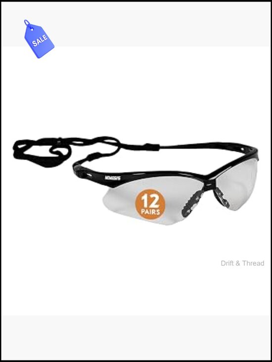 Other - 12 Pairs Safety Glasses Polycarbonate Lens PPE Work